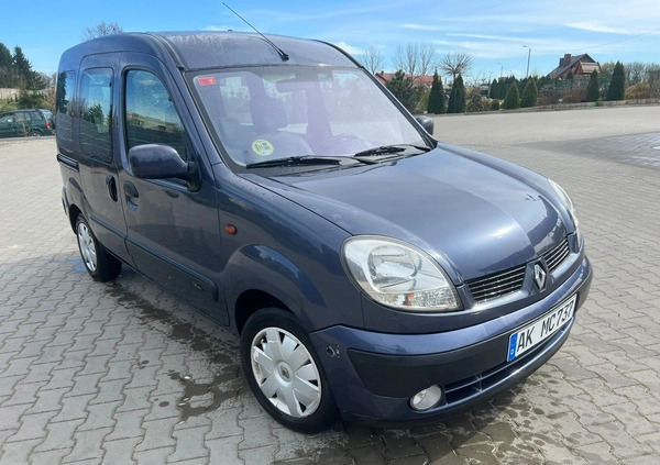 Renault Kangoo cena 7400 przebieg: 270000, rok produkcji 2005 z Bytów małe 379